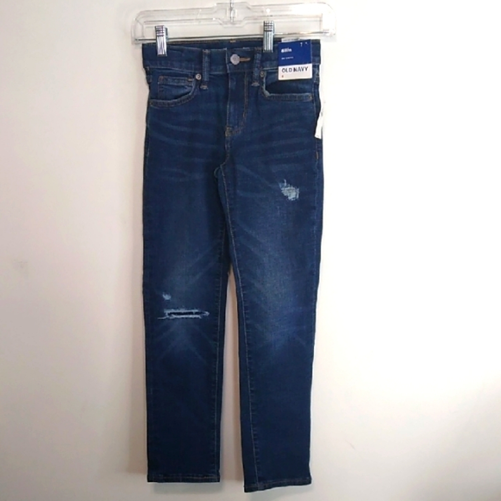 Old Navy Slim Dark Wash Jeans - Size 8